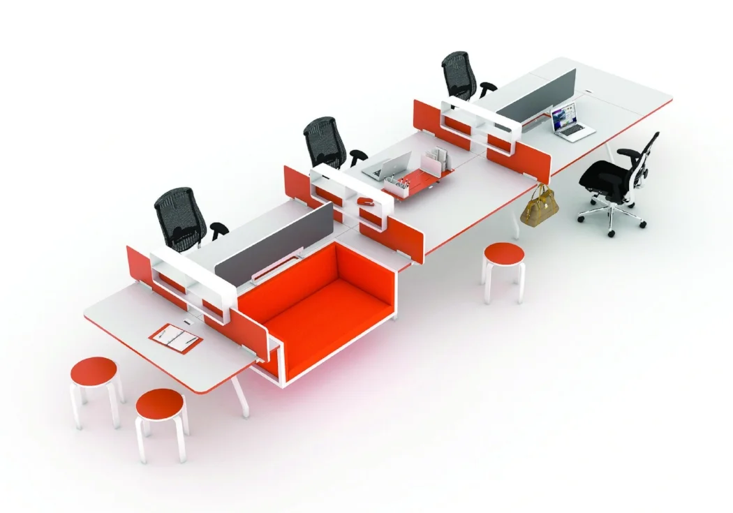 G series nester built in desk lounge