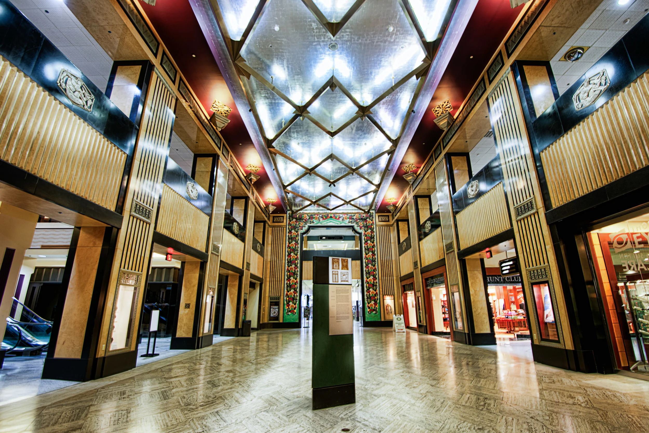 This is an HDR image from inside Carew Tower which is an amazing old skyscraper here in Cincinnati