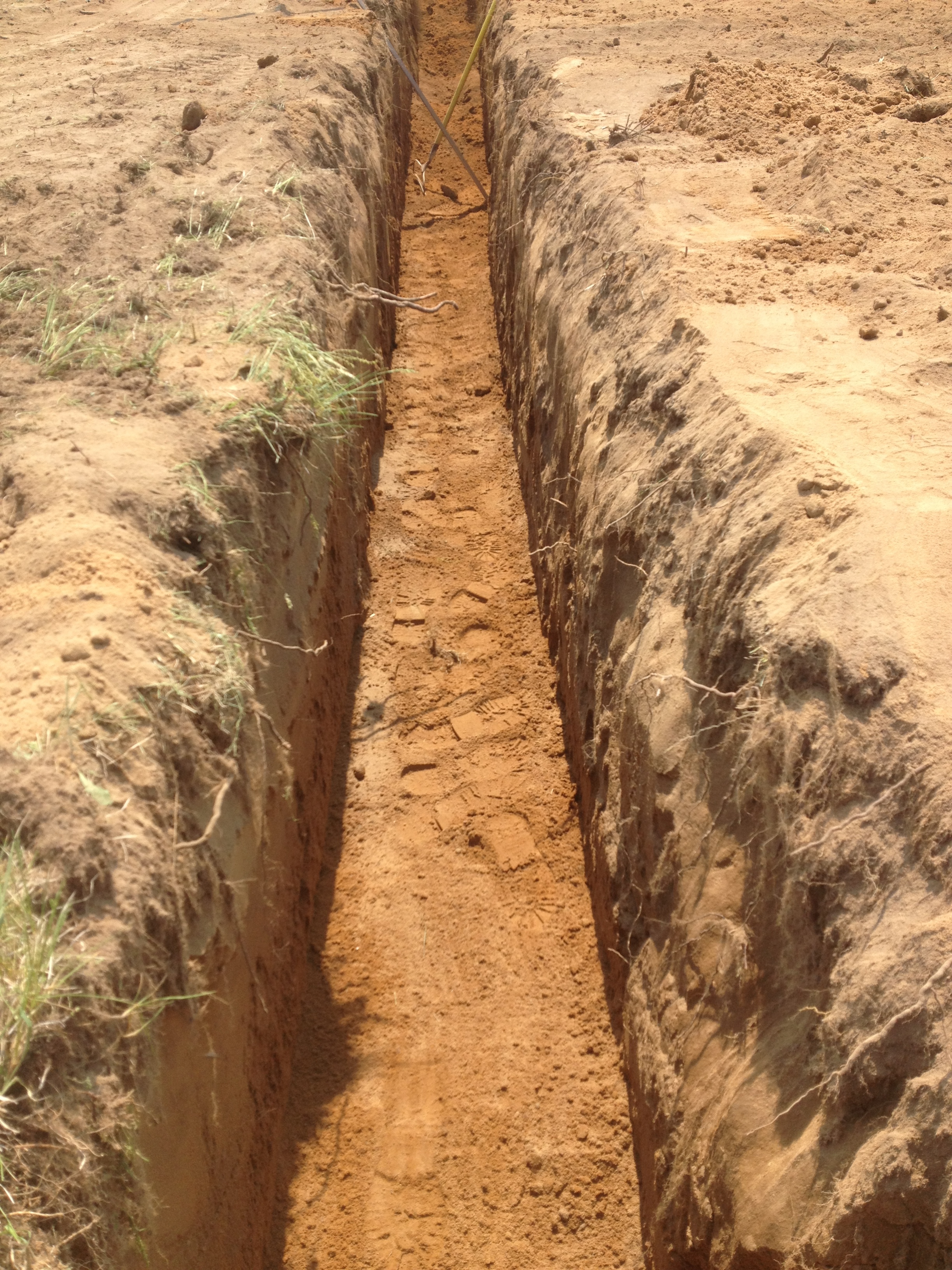 Excavating drain fields for septic | Shore Quality Contracting, LLC