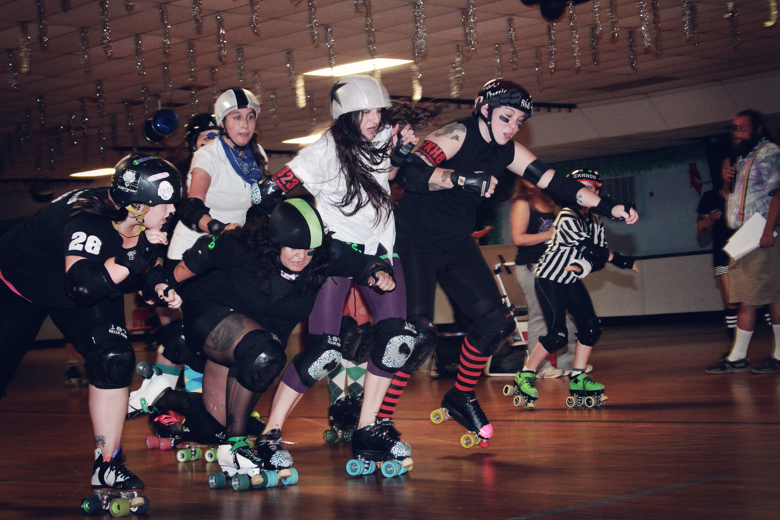 These girls hit hard!