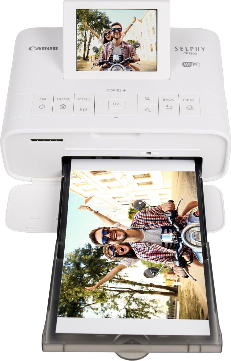 Canon Selphy CP1300 Portable Photo Printer | Black