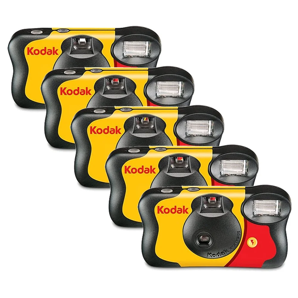 Kodak Funsaver Disposable Camera Develop Get Kodak Disposable