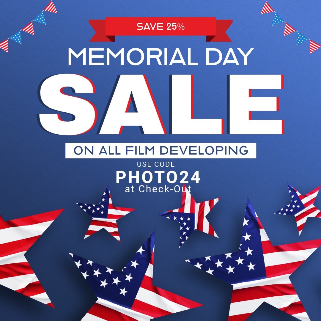 🇺🇸🇺🇸🇺🇸Happy Memorial Day 🇺🇸🇺🇸🇺🇸

We're Celebrating with a HUGE SALE on all #disposablecamera and #35mmfilm Developing! 

Save 25% when you use the code PHOTO24 at check-out!

Just head over to shutterjunkies.org

#photolab #filmlab #filmd