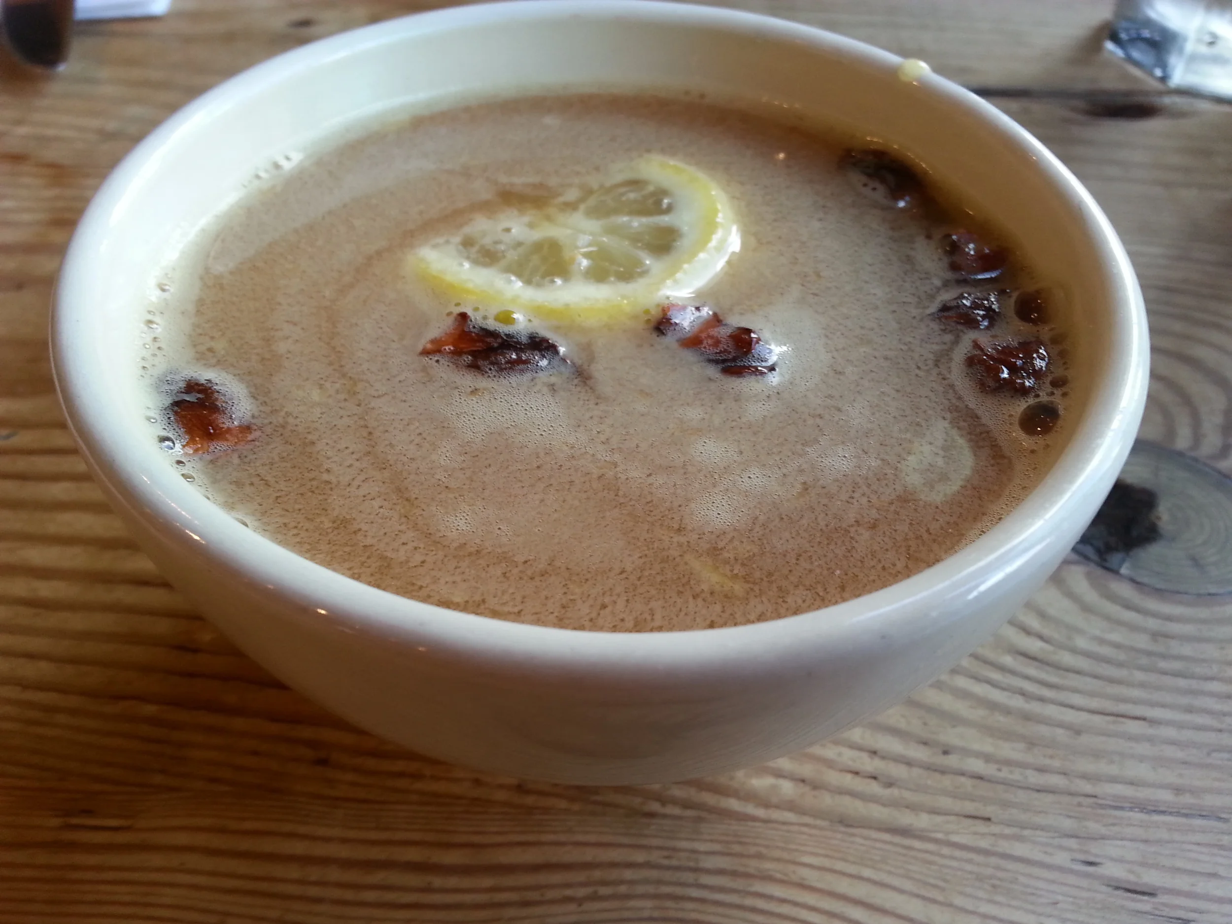 Le Pain Quotidien spiced apple cider