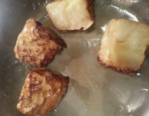 Pictured: Celery root | Photo Credit: Michael Voltaggio//Twitter