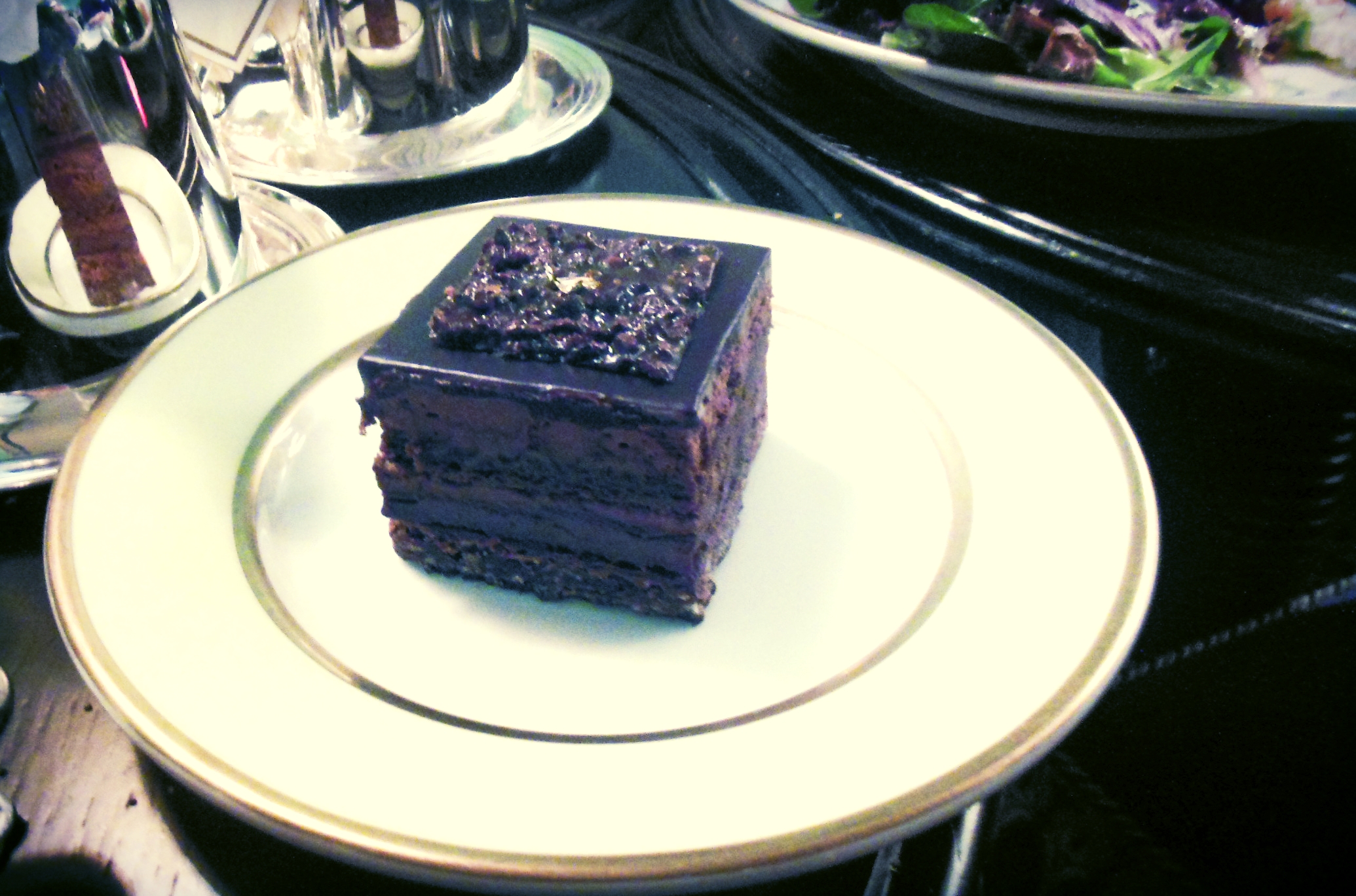 Chocolate Pastry from Ladurée Tea Salon | Foodable WebTV Network