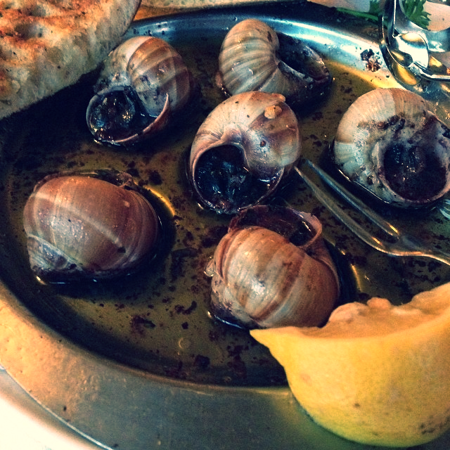 Escargot. Photo Credit: Instagram