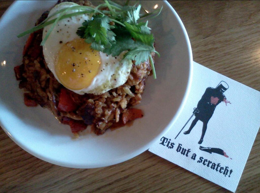 Pork Fried Rice from Alberta Street Pub | Photo Credit: Twitter/@DailyBlender