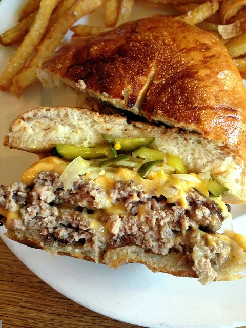 A Double Burger from Meatstick | Photo Credit: Eat It, Atlanta