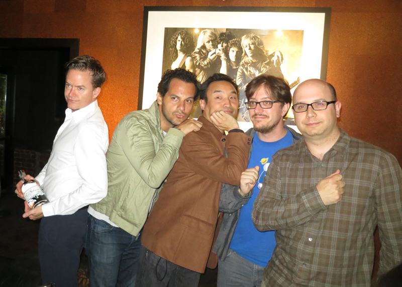 L-R: Aidan Demarest, Victor Amezcua (El Silenco Brand Ambassador), Daniel Djang, Jason Horn, Aaron Tell