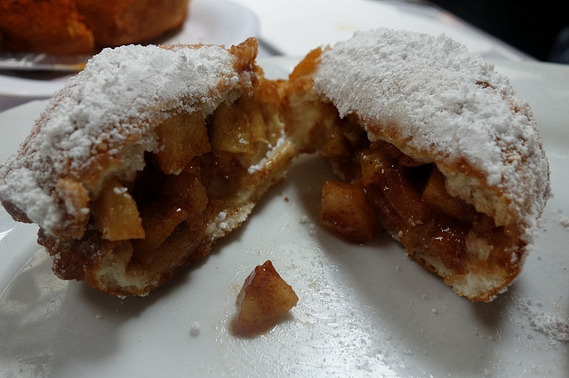 Granny Smith Apple Beignet, Brenda's French Soul Food | Foodable WebTV Network