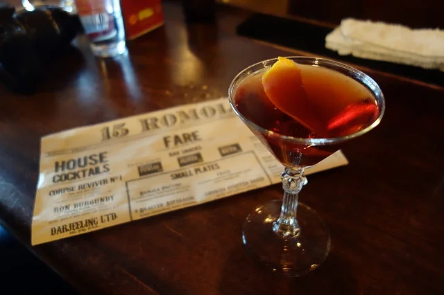 Socialites & Cigarettes cocktail, 15 Romolo | Foodable WebTV Network