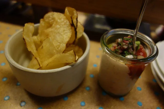 Smoke Trout Avocado Chip & Dip, State Bird Provisions | Foodable WebTV Network