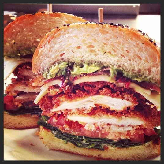 Fried Chicken & Jack Sandwich, East Hampton Sandwich Co. | Credit: Instagram