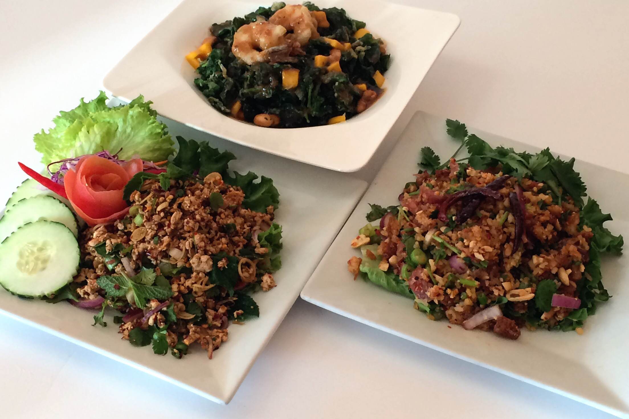 Laotian Cuisine from Bangkok Golden in D.C. | Credit: Deanna Kingsley