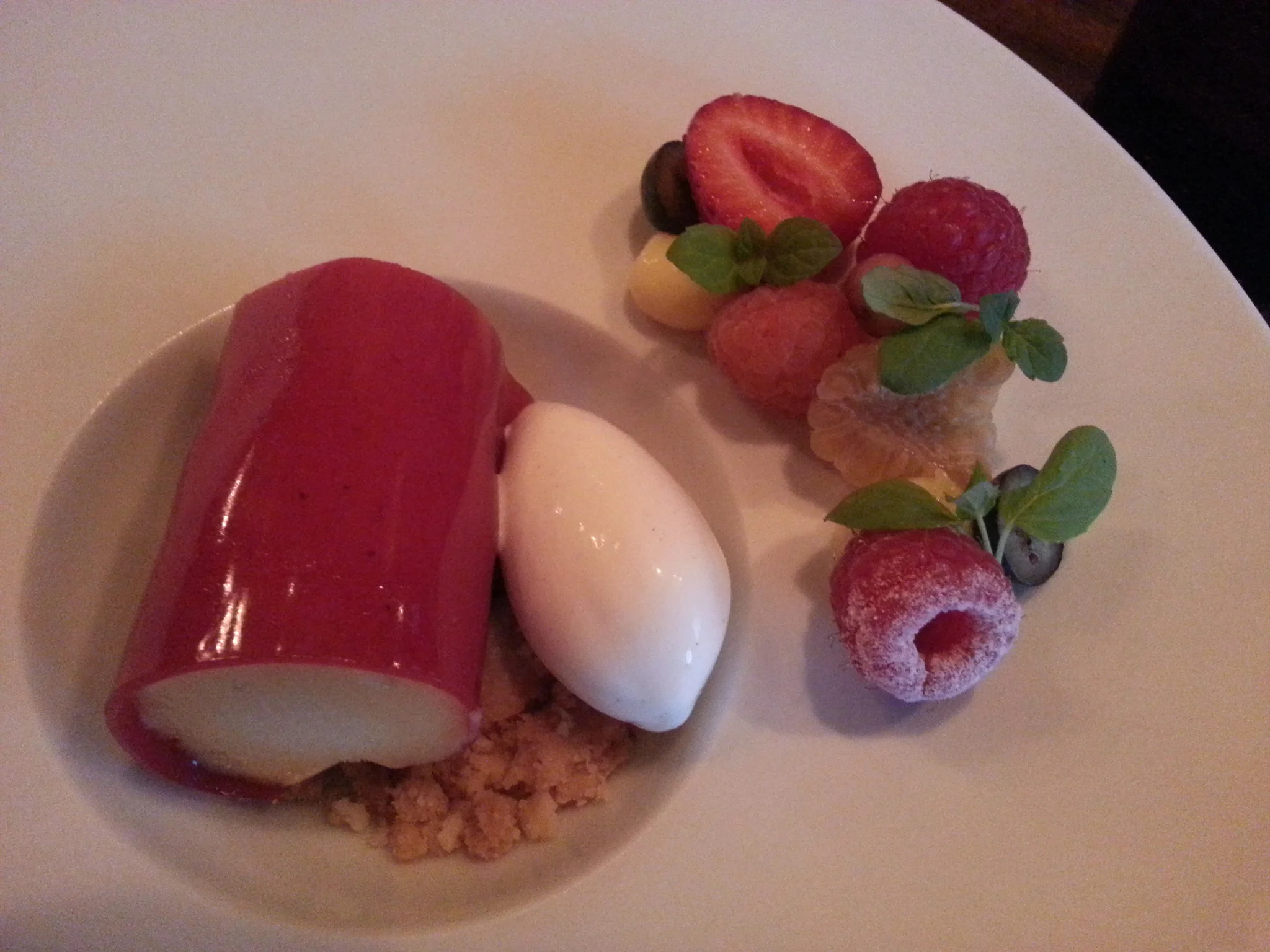 Fresh Berry Tart at Maude | FOODABLE WEBTV NETWORK