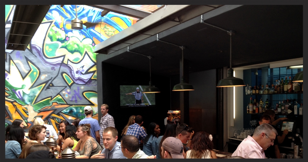 Interior setting of Graffiti Bar | Foodable WebTV Network