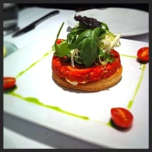Tomato Tart at DB Bistro Moderne | CREDIT: YELP, Joe S.