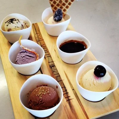 Ice Cream Flight at High Point Creamery | Credit: YELP, Chelsea B. 