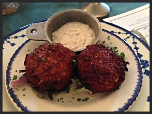Crab Cakes at City Tavern | YELP, Dianah M. 