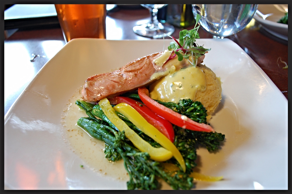 Salmon dish from The Resurrection Roadhouse | Foodable WebTV Network