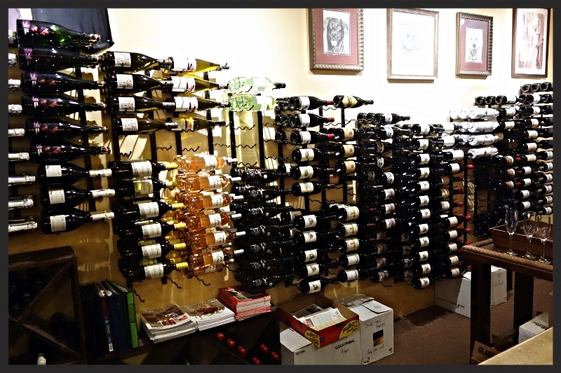 Wine Selection at the Wandering Dog Wine Bar in Solvang | Foodable Network