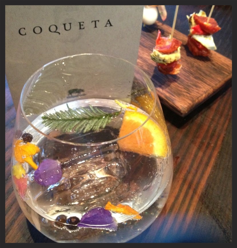 Gin and Tonic at Coqueta | YELP, Angela P. 