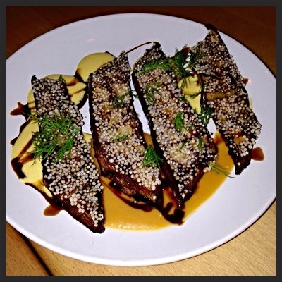 Japanese eggplant at Aviary | YELP, Jason B. 