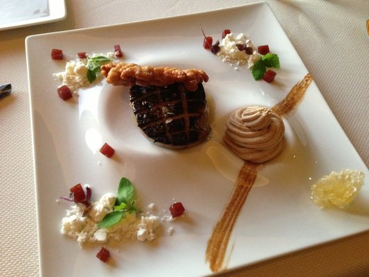 Foie Gras at Kai | YELP, Mel Z. 