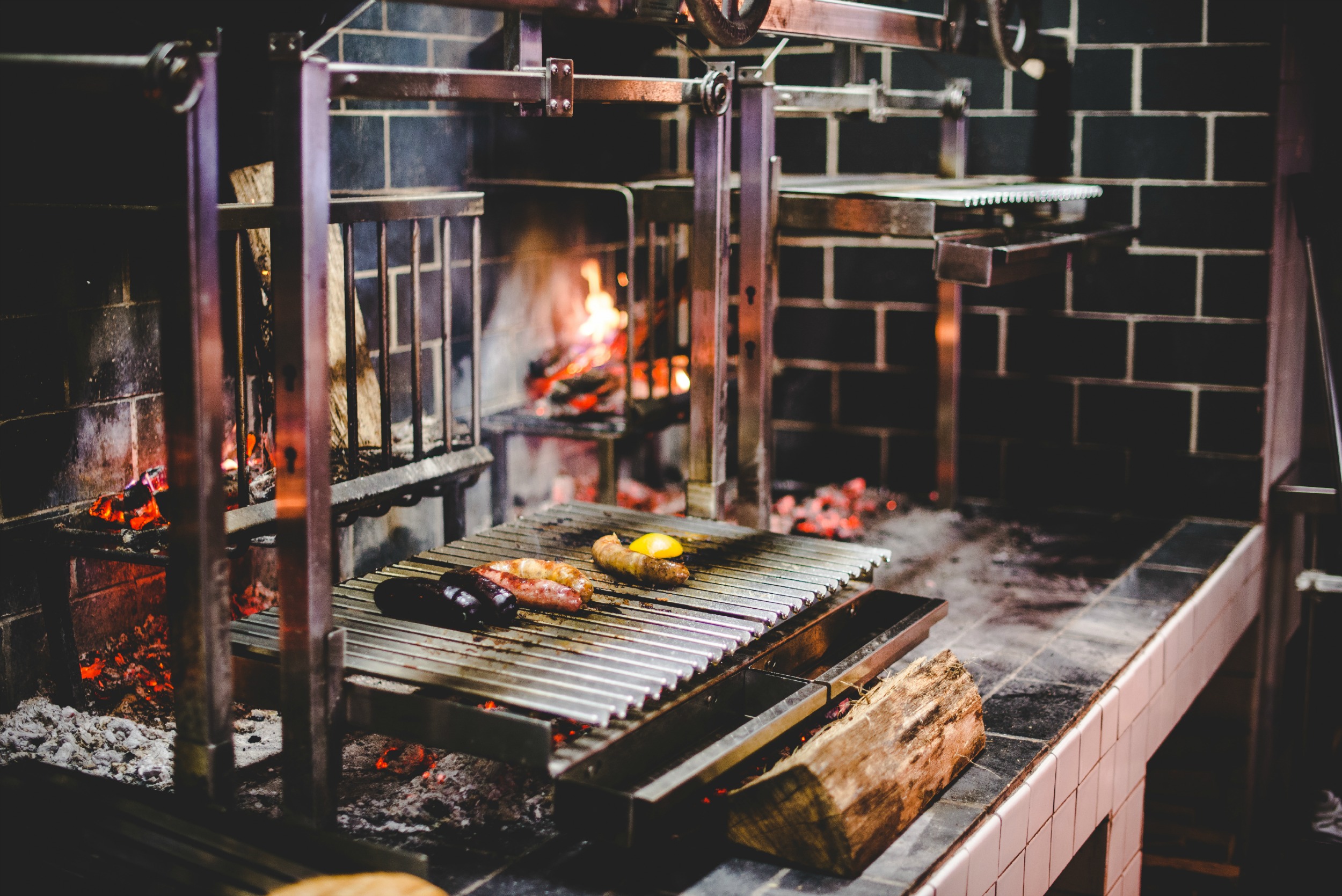 The parilla-style grill at Rural Society | Courtesy of Rural Society