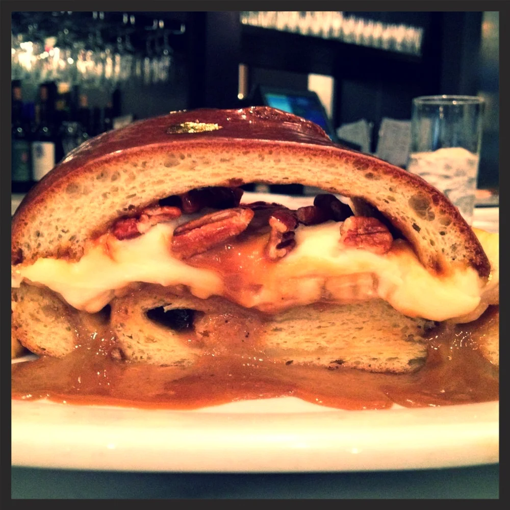King Cake with Bananas & Salted Caramel at Domenica | Yelp, Susan W.