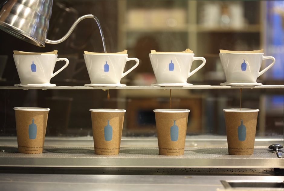 Blue Bottle's pour-over coffee | Credit: Blue Bottle Coffee