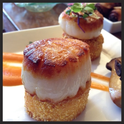 Seared Scallops at La Cave | Yelp, Selina P.