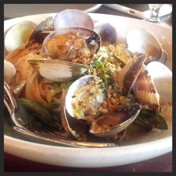Linguine with clams at Ava Geene's | Yelp, Amanda L.
