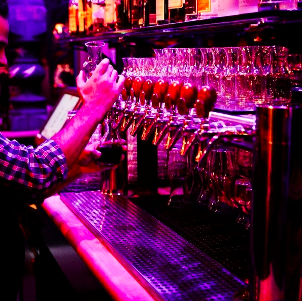 Wine on tap at the Beat Hotel | Credit: Instagram @beathotel13