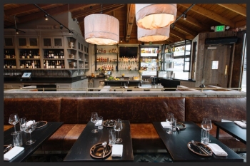 Interior of Steak and Whisky | Lanewood Studio