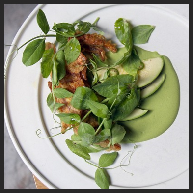Soft shell crab at Cosme | Instagram, @cosmenyc