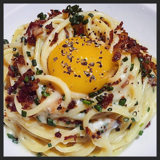 Carbonara at RPM Italian | Instagram @mallorykorol