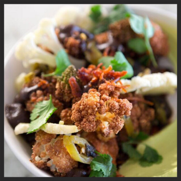 Spiced cauliflower at a.kitchen+bar | Instagram @akitchen_philly