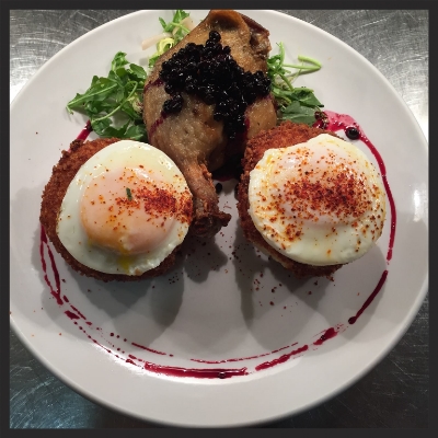 Poached Eggs at Boulevardier | Facebook