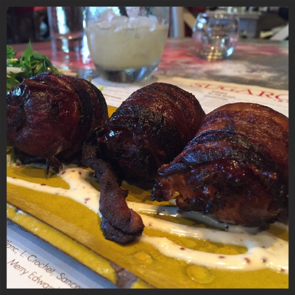 YELP | Bacon wrapped dates, Diana R. 