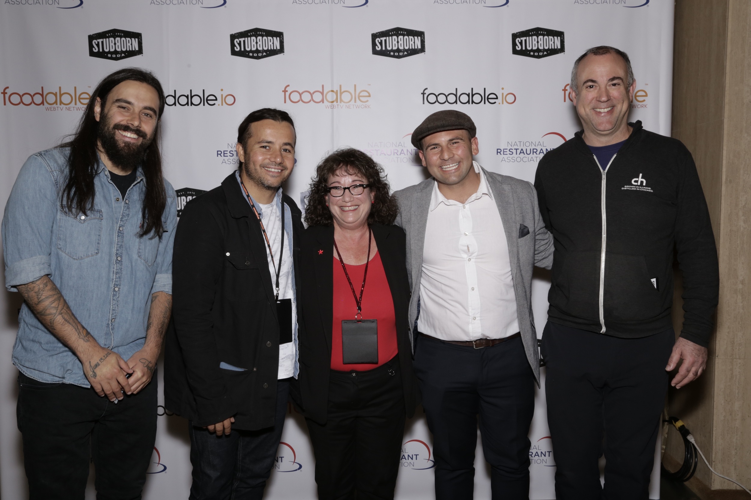 Left to Right: Elad Evi (Bar Lab, Co-Founder); Gabriel Orta (Bar Lab, Co-founder); Linda Duke (Duke Marketing, CEO/Founder); Nick Liberator (The Venice Whaler, Chef and Expert on "The Bar Rescue"); and Tremaine Atkinson (CH Distillery, Managing Director of Operations/Co-founder)