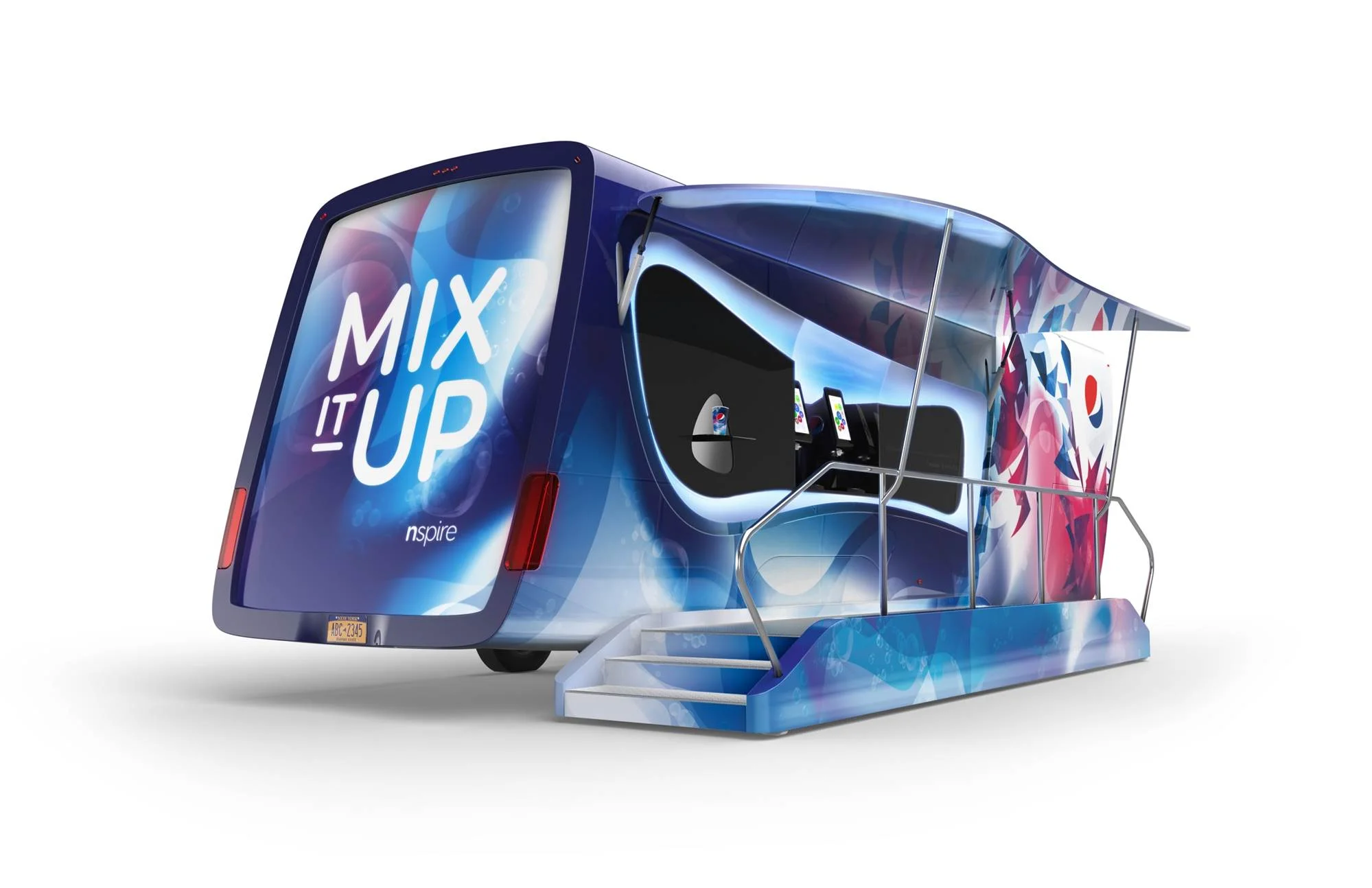 PepsiCo NSPIRE kitchen on wheels.