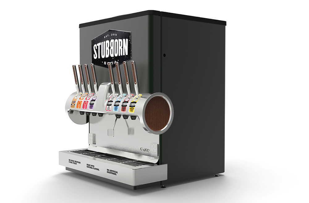 STUBBORN SODA'S TAPPER UNIT, COURTESY OF PEPSICO.