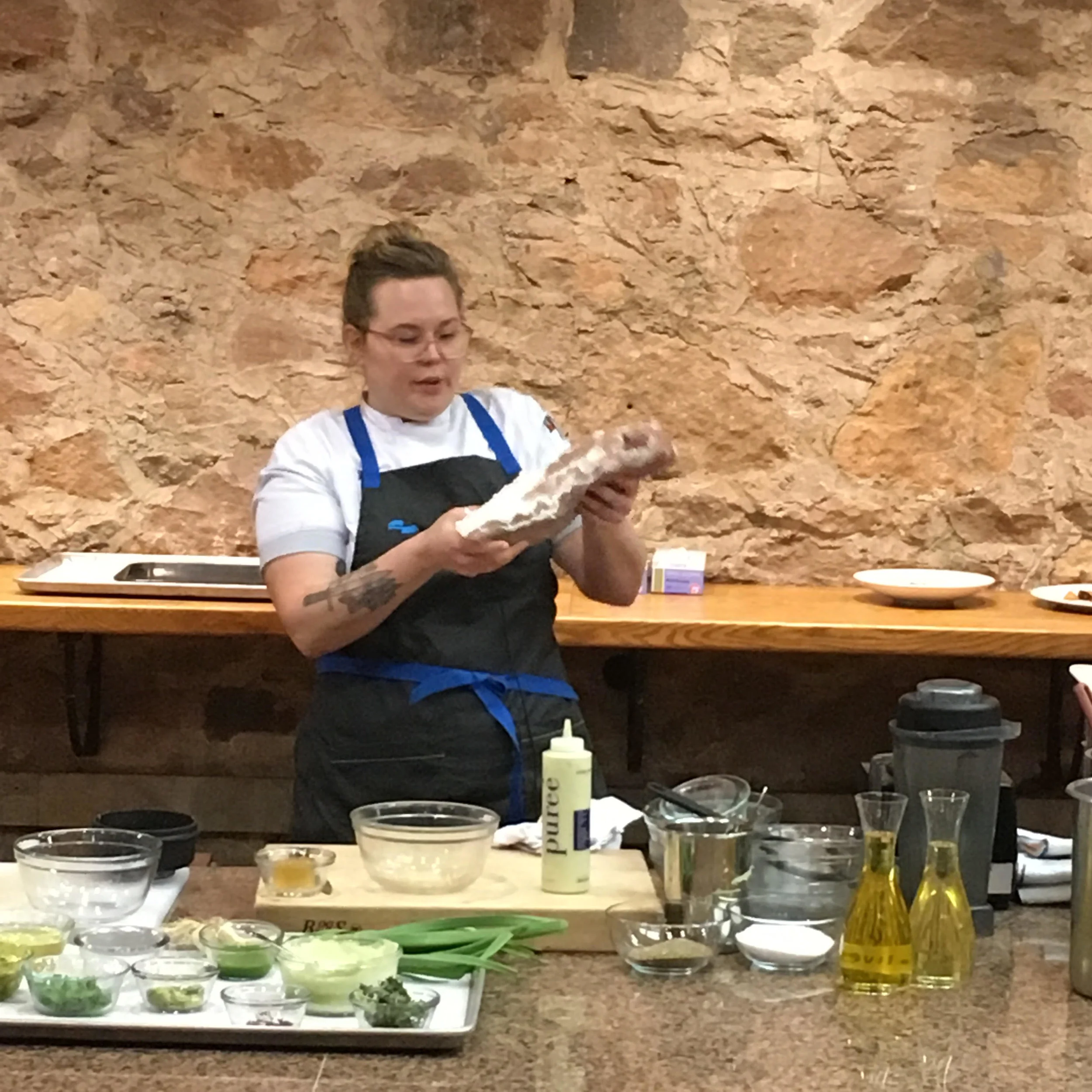 Anderson discussing pork and acidity at the Pork Summit 2017