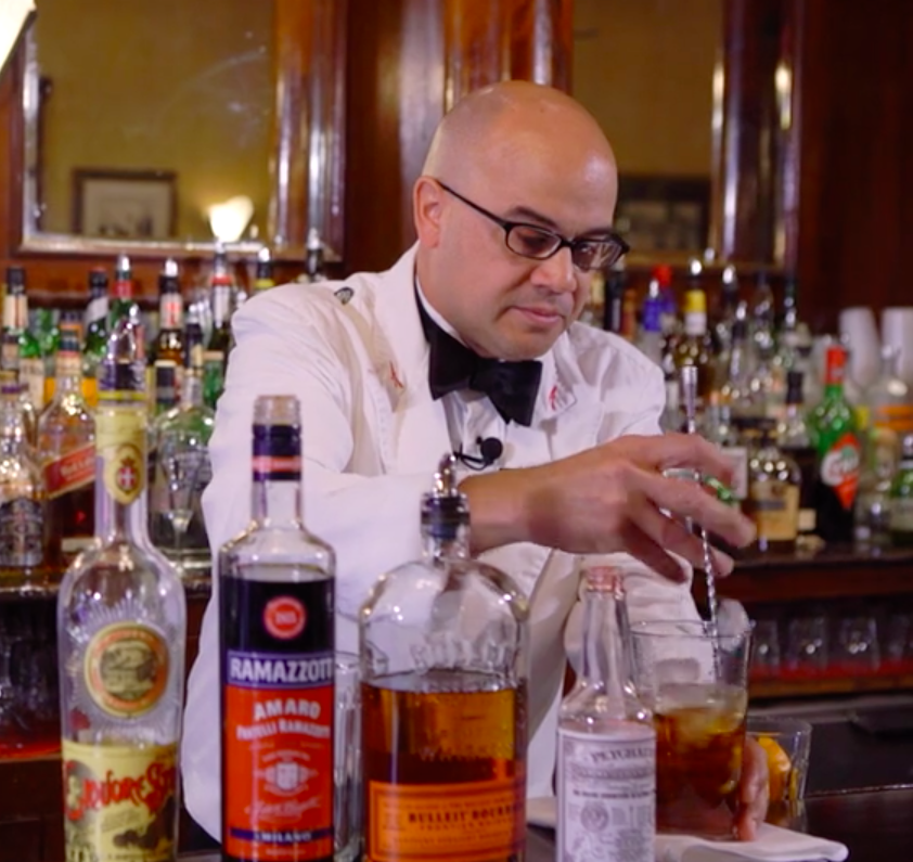 Head bartender of French 75, Chris Hannah works his magic on an Across the Bar episode | Foodable Network