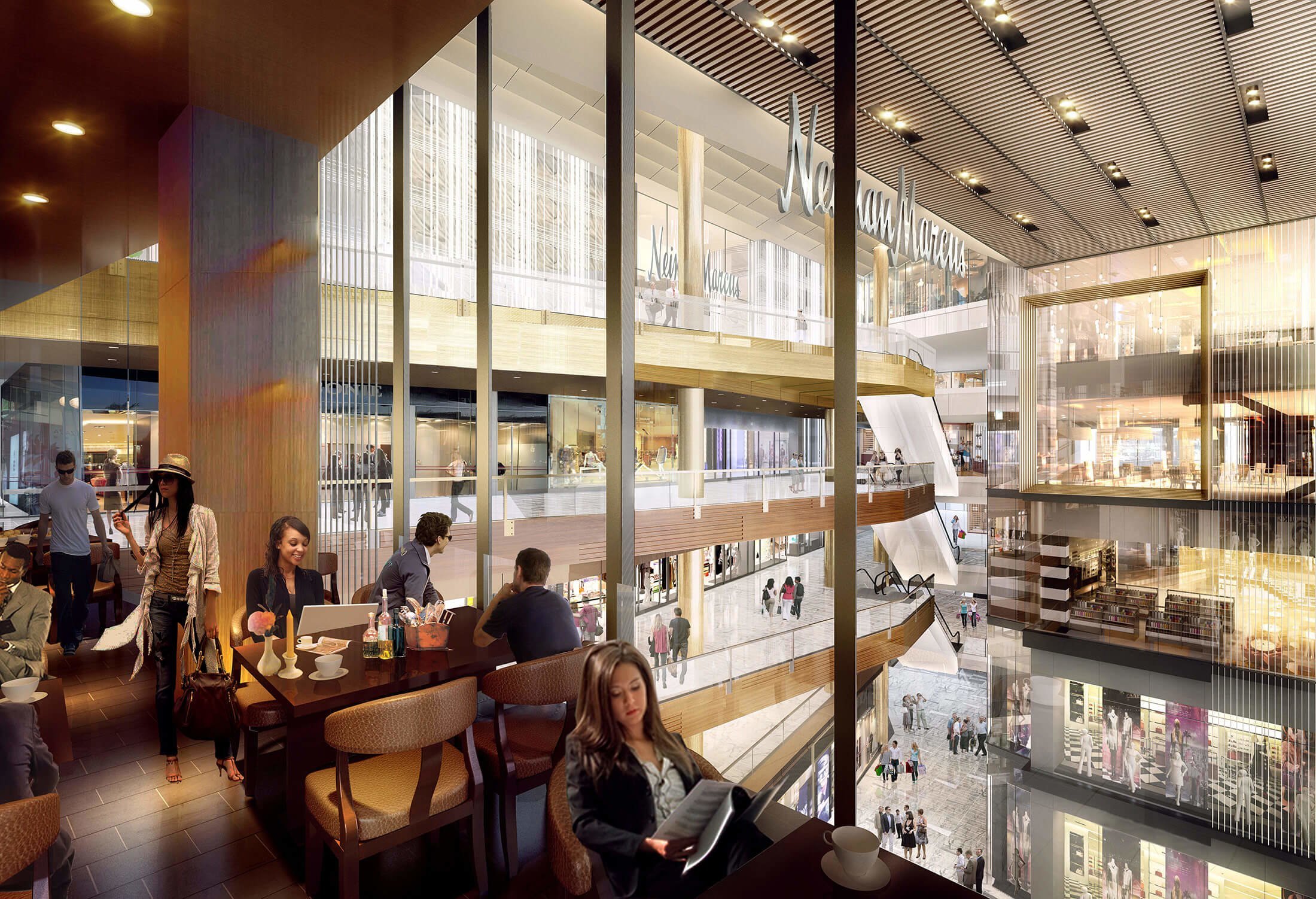 The View from The Kitchens at The Shops at Hudson Yards | Courtesy Related-Oxford