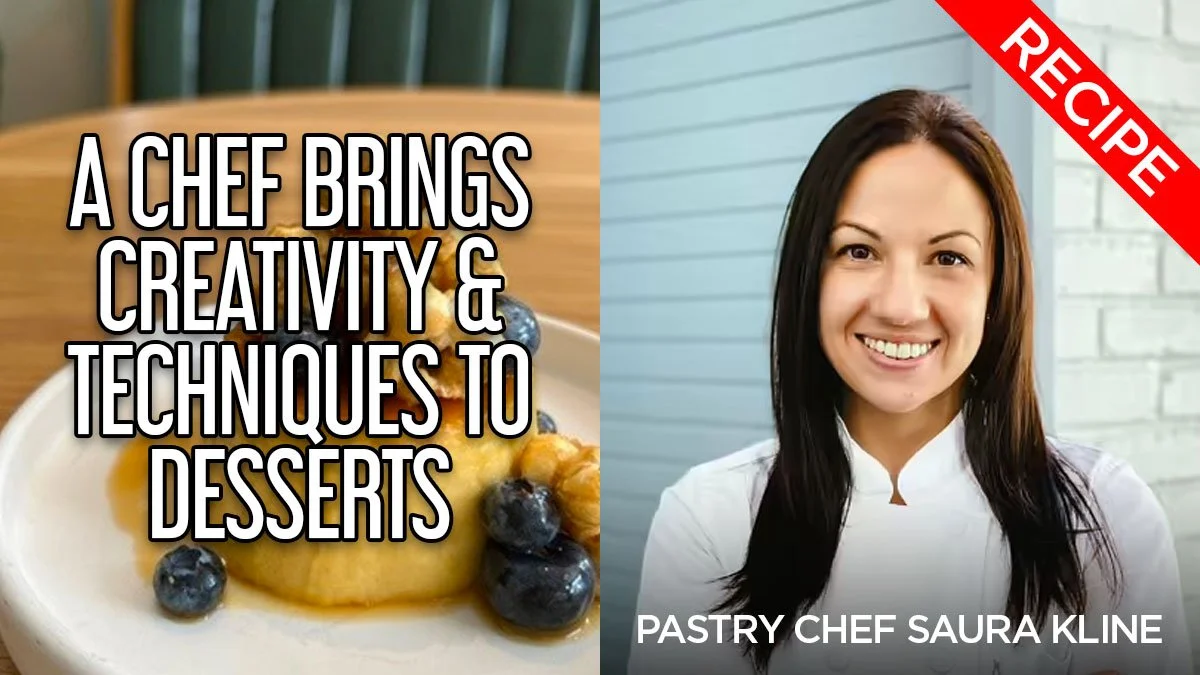 A Chef Brings Creativity &amp; Techniques To Desserts