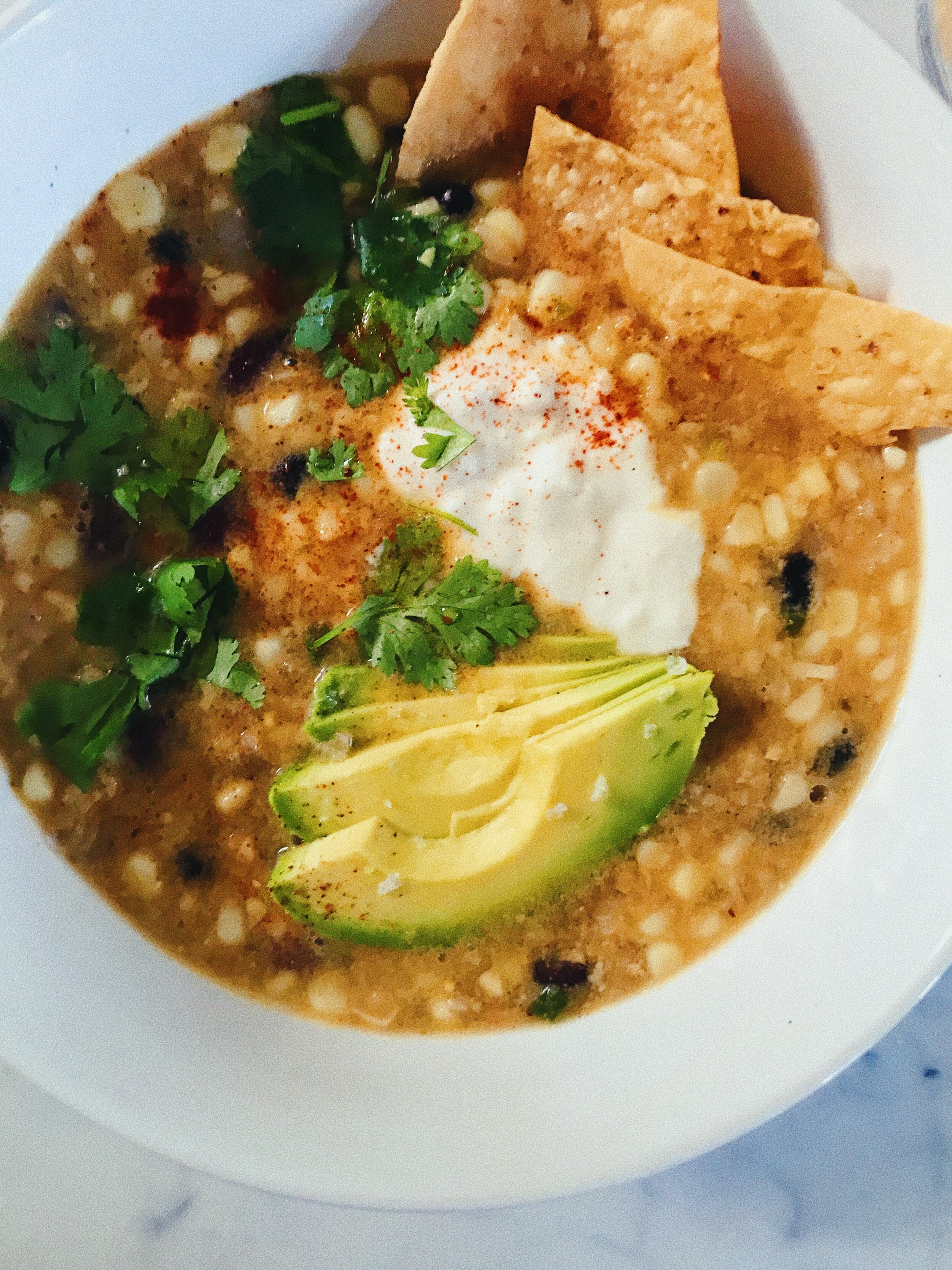 Elote Inspired Corn Chowder