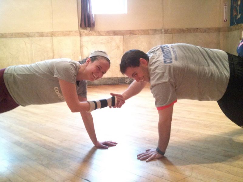 What's better than working out with your partner?